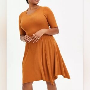 Torrid Super Soft Rib Midi Dress